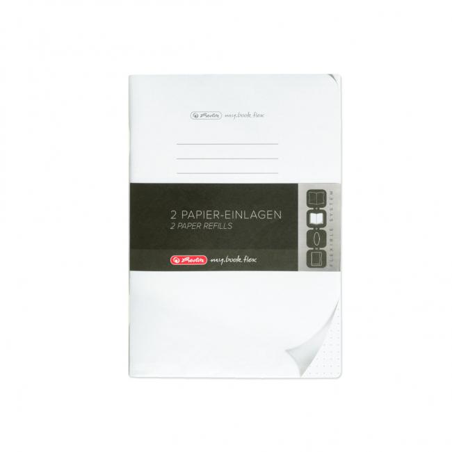 Náplň do zošitu Herlitz do my.book Flex A5 2x40 listov bodkovaná