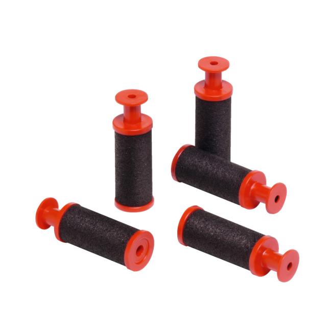 Farbiaci valček do etiketovacích klieští 5ks dvojriadkových