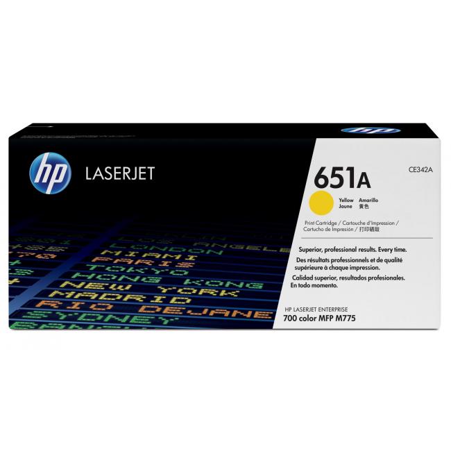 Toner HP CE342A HP 651A yellow (16.000 str.)