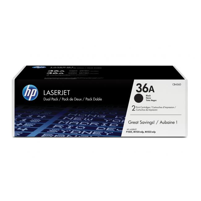 Toner HP CB436AD HP 36A dual pack (2x2.000 str.)
