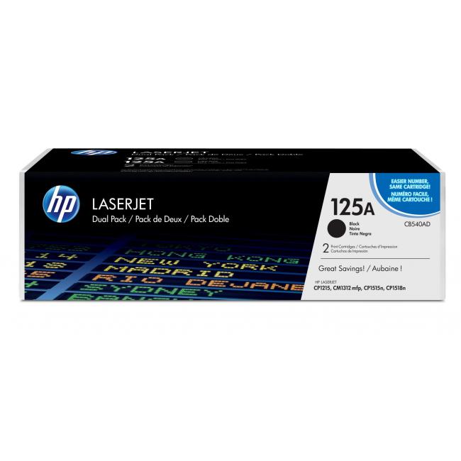 Toner HP CB540AD HP125A black (2x2.200 str.)