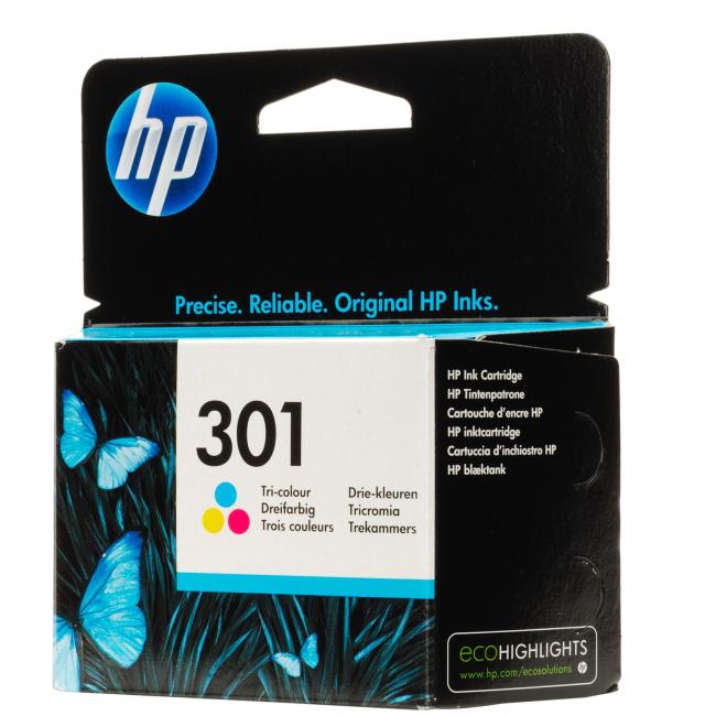 Atramentová náplň HP CH562EE HP 301 color (165 str.)
