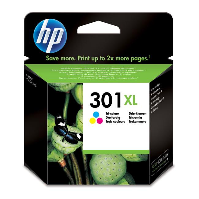 Atramentová náplň HP CH564EE HP 301XL color XL (330 str.)