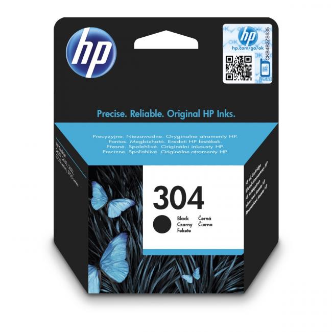 Atramentová náplň HP N9K06AE HP 304 black (120 str.)