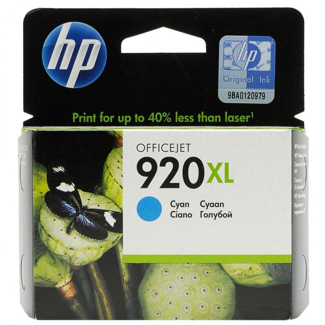 Atramentová náplň HP CD972AE HP 920XL cyan XL (700 str.)