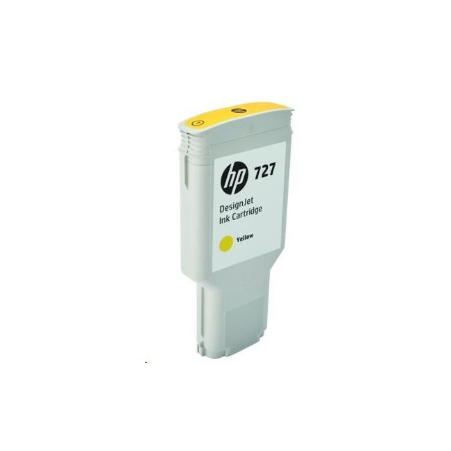 Atramentová náplň HP F9J78A HP 727 yellow ( 300 ml)