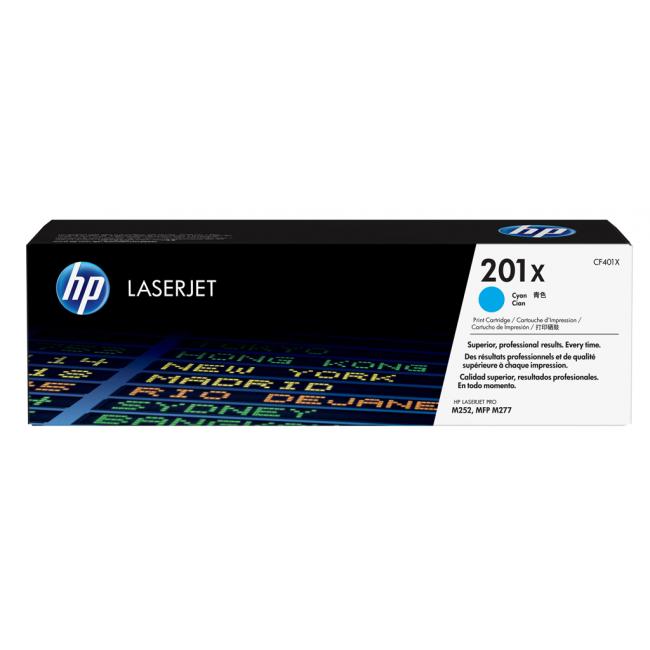 Toner HP CF401X HP 201X cyan (2.300 str.)