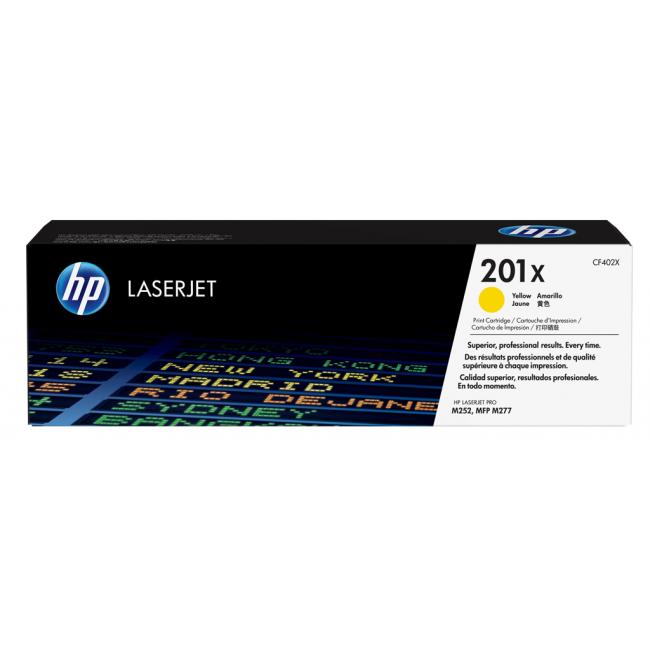 Toner HP CF402X HP 201X yellow (2.300 str.)