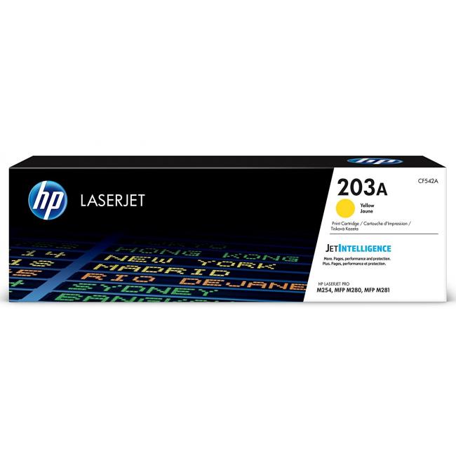 Toner HP CF542A HP 203A yellow (1.300 str.)