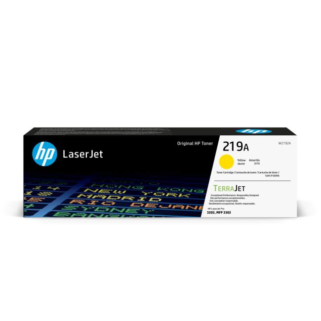 Toner HP W2192A HP 219A yellow (1.200 str.)