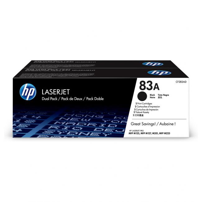 Toner HP CF283AD HP 83A dual pack black (2x1.500 str.)