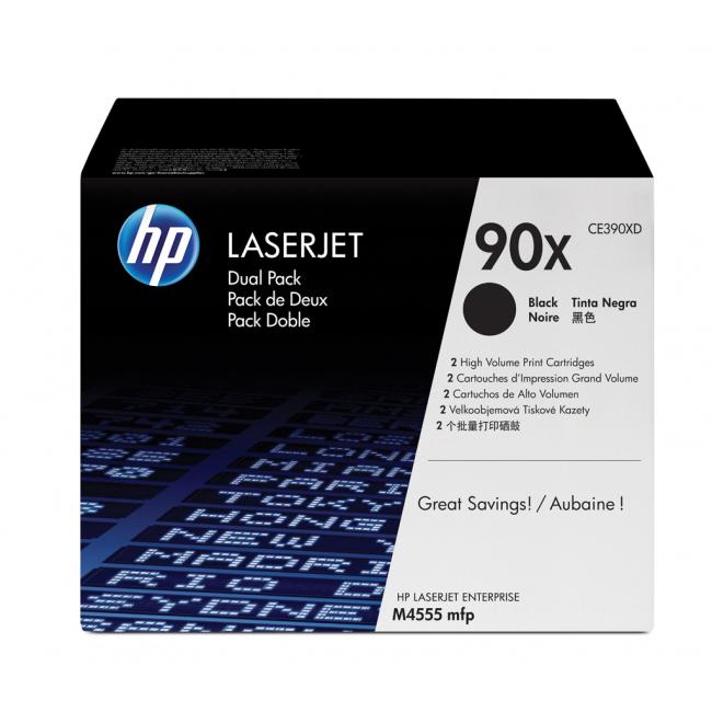 Toner HP CE390XD HP 90X dual pack black (2x24.000 str.)