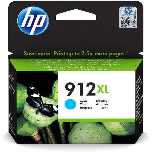 Atramentová náplň HP 3YL81AE HP 912XL cyan XL (700 str.)