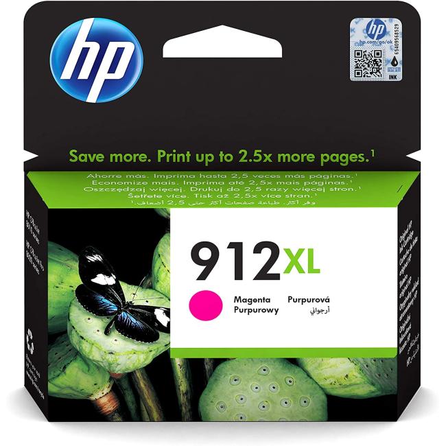 Atramentová náplň HP 3YL82AE HP 912XL pre Officejet 8012e/8013/8022e/ 8023 magenta XL (825 str.)