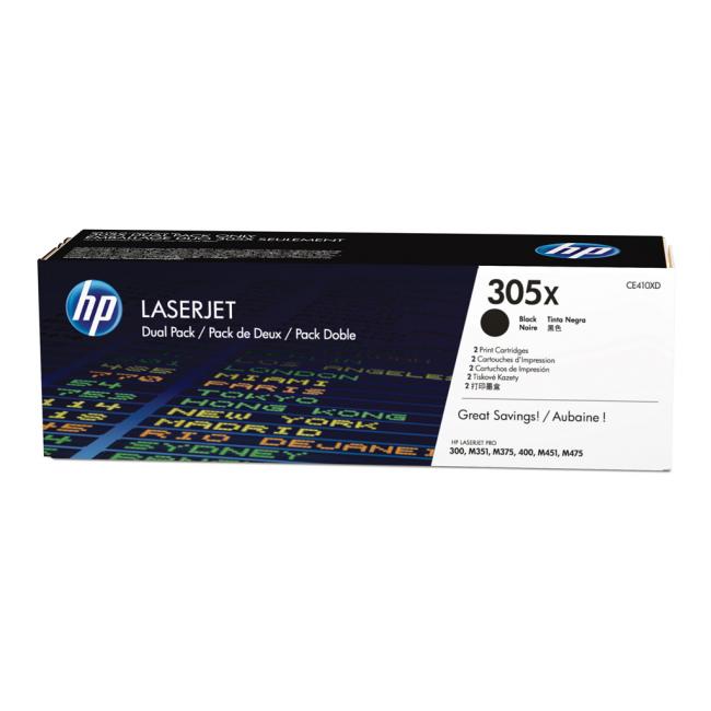 Toner HP CE410XD HP 305X dual pack black (2x4.000 str.)