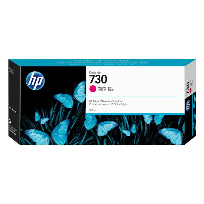 Atramentová náplň HP P2V69A HP 730 magenta