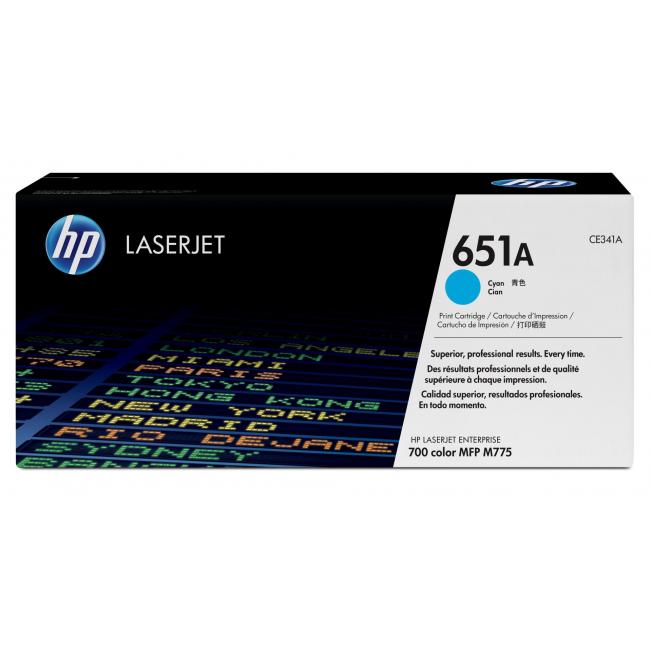 Toner HP CE341A HP 651A cyan (16.000 str.)
