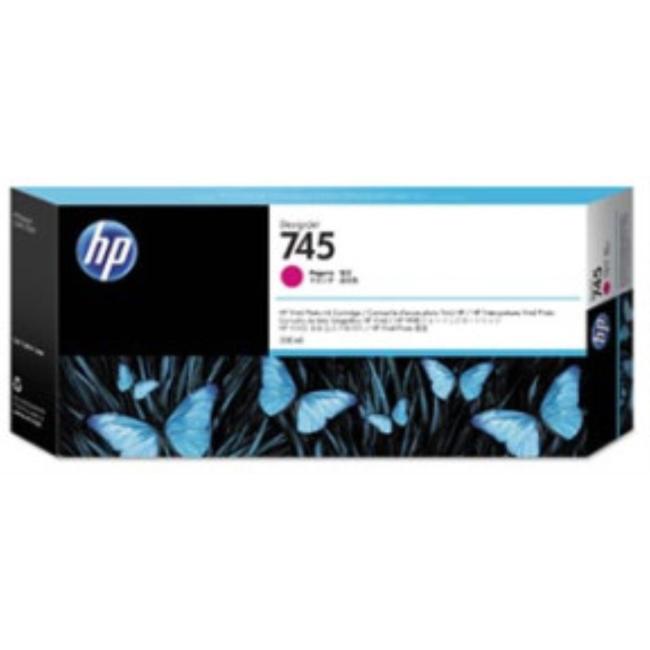 Atramentová náplň HP F9K01A HP 745 magenta (300 ml)