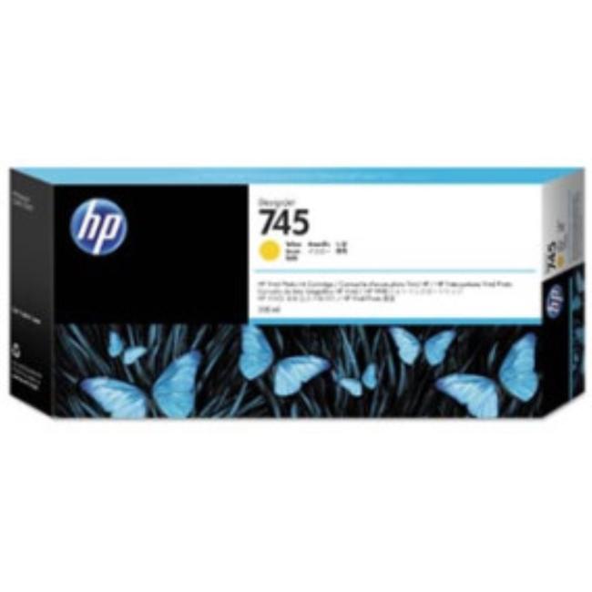 Atramentová náplň HP F9K02A HP 745 yellow (300 ml)