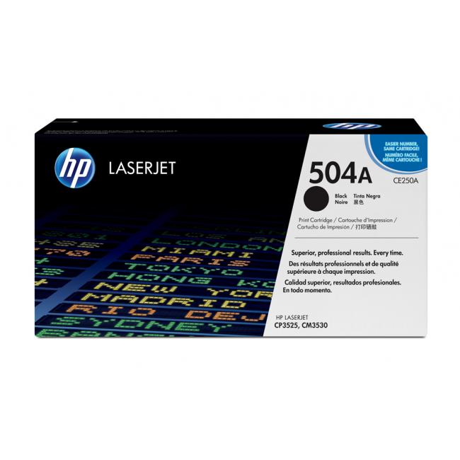 Toner HP CE250A HP 504A black (5.000 str.)