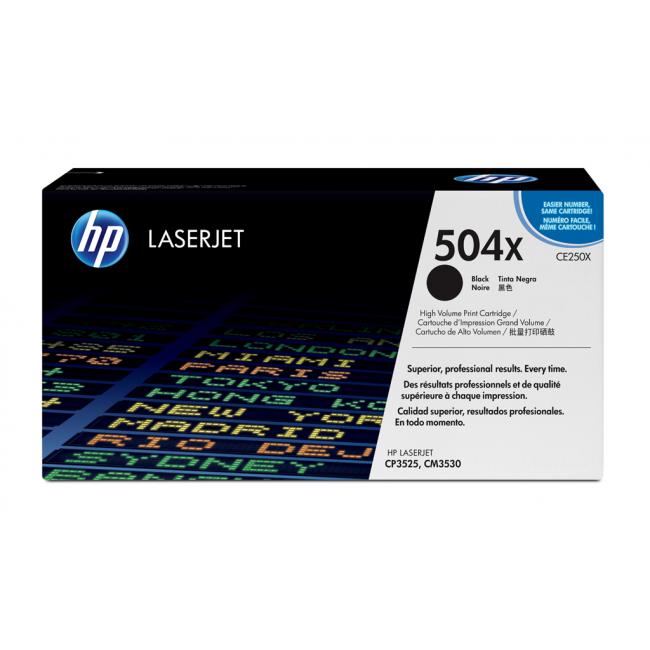 Toner HP CE250X HP 504X black (10.500 str.)