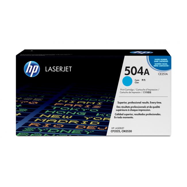 Toner HP CE251A HP 504A cyan (7.000 str.)