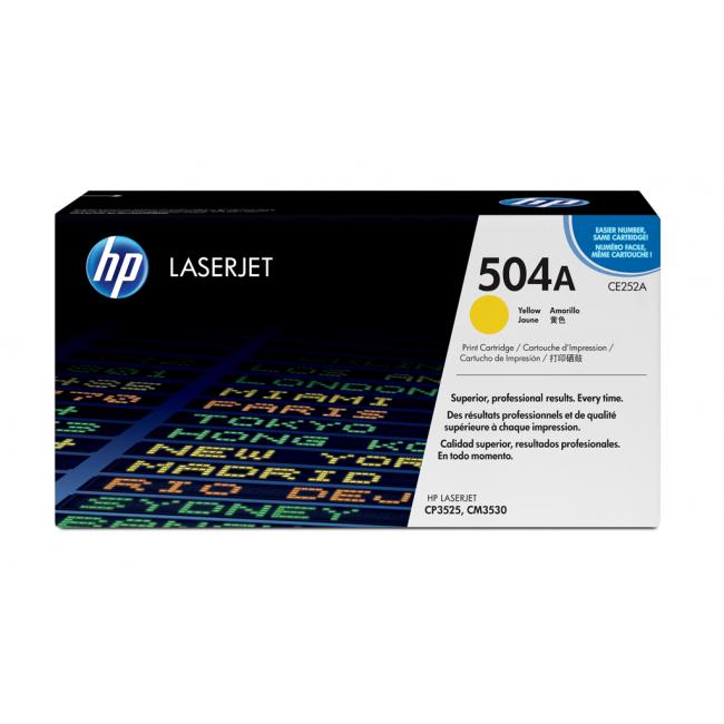 Toner HP CE252A HP 504A yellow (7.000 str.)
