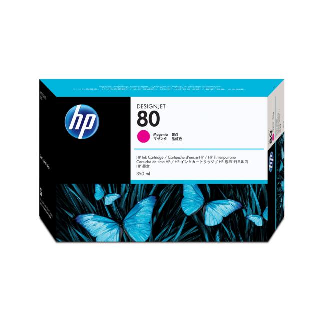 Atramentová náplň HP C4847A HP 80 pre Designjet 1000 magenta (350 ml)