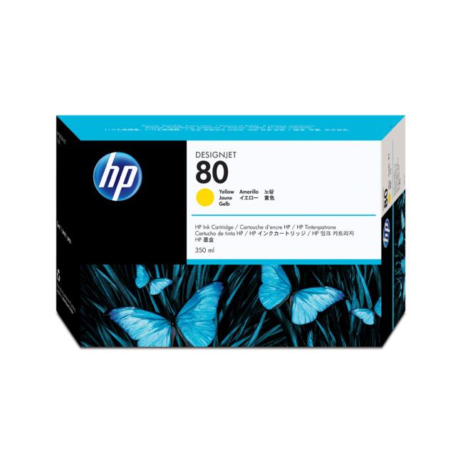 Atramentová náplň HP C4848A HP 80 yellow (350 ml)