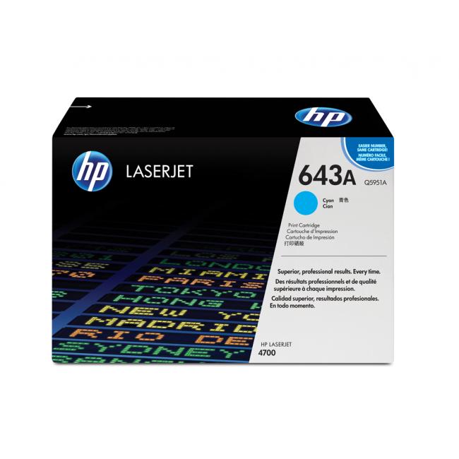 Toner HP Q5951A HP 643A cyan (10.000 str.)