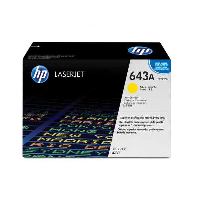 Toner HP Q5952A HP 643A yellow (10.000 str.)