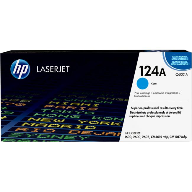 Toner HP Q6001A HP 124A cyan (2.000 str.)
