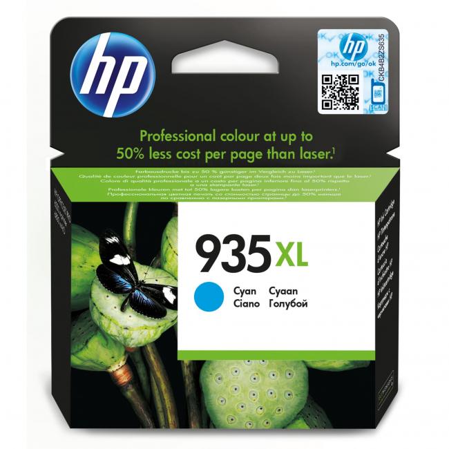 Atramentová náplň HP C2P24AE HP 935XL cyan XL (825 str.)