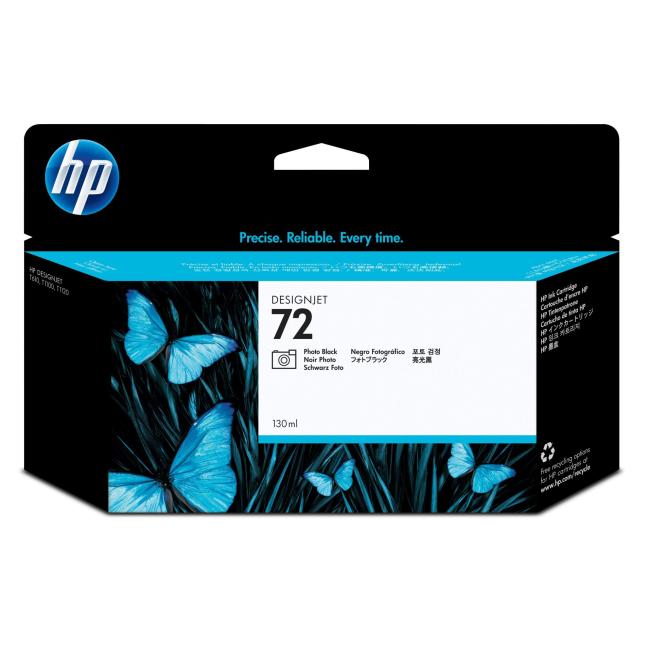 Atramentová náplň HP C9370A HP 72 black (130 ml)