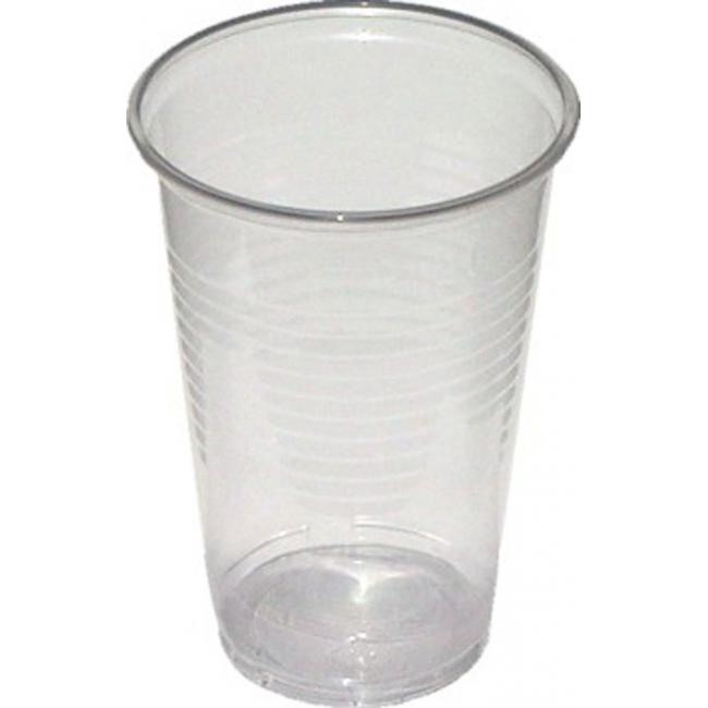 Plastové poháre priehľadné 0,2 l /100ks/