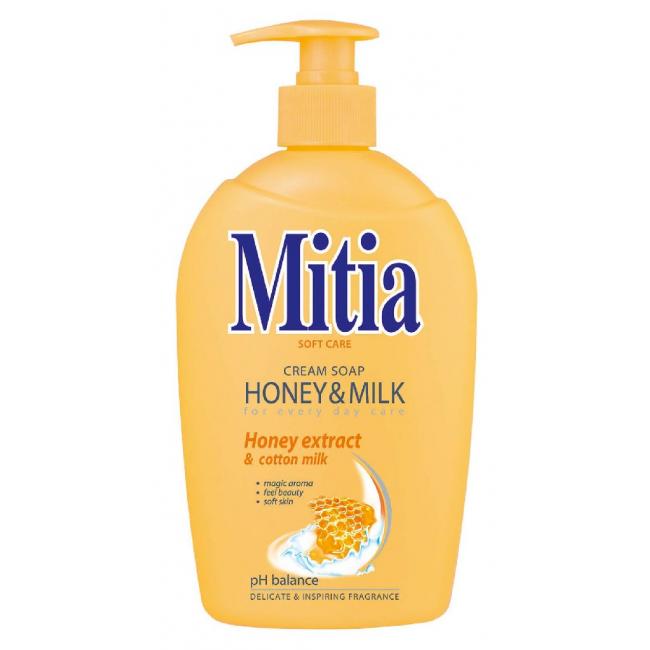 Mitia mydlo Med&Mlieko 500ml