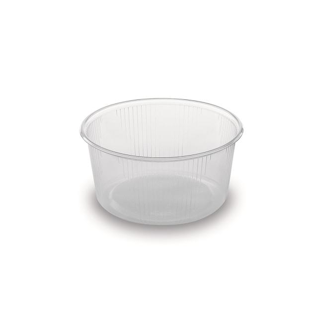 Misky PP okrúhle 250 ml priehľadné Ø101mm (100 ks)