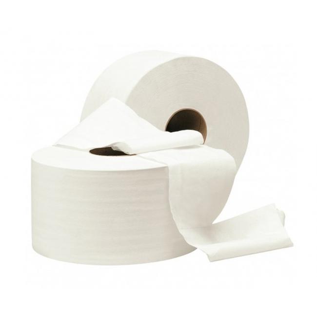 Лотос компакт. Туалетная бумага совместима с диспенсерами Lotus SMARTONE. Рулонная бумага City Light 150 г/м 1.27х100м.