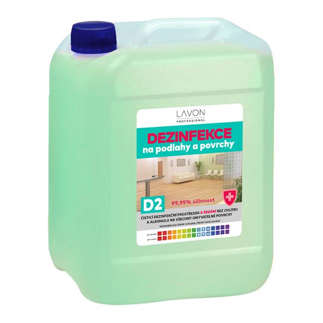 LAVON dezinfekcia na podlahy a povrchy D2 5l