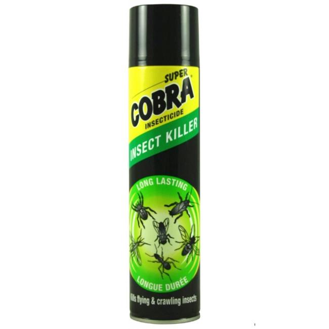 COBRA sprej UNI na lietajúci aj lezúci hmyz 400 ml (čierny)