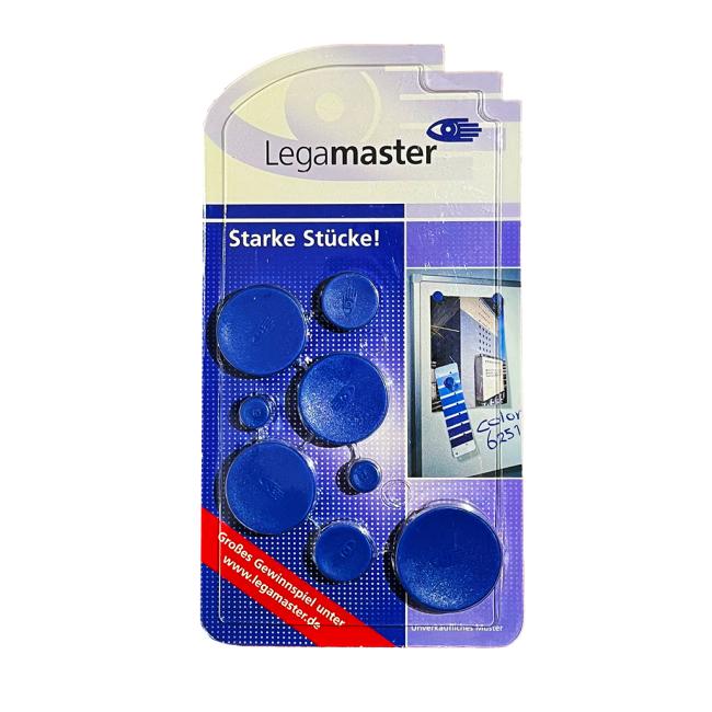 Magnet MIX modrý 8 ks