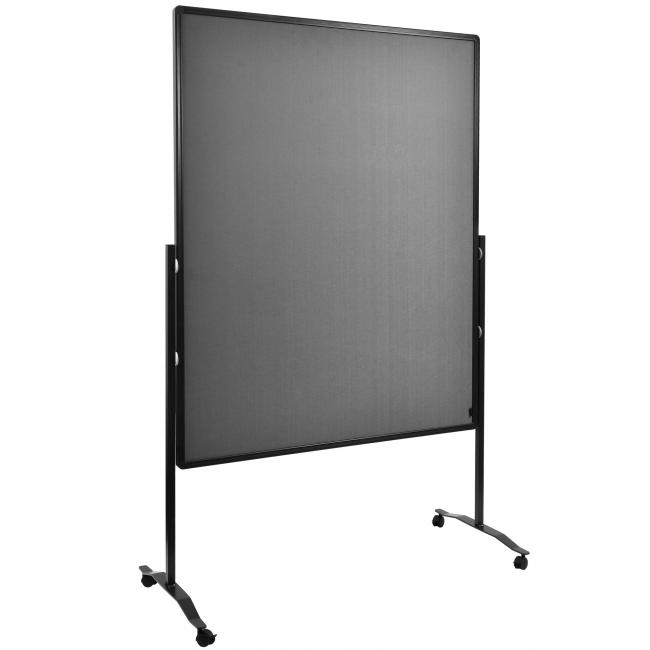 Moderačná tabuľa 150x120 cm sivá
