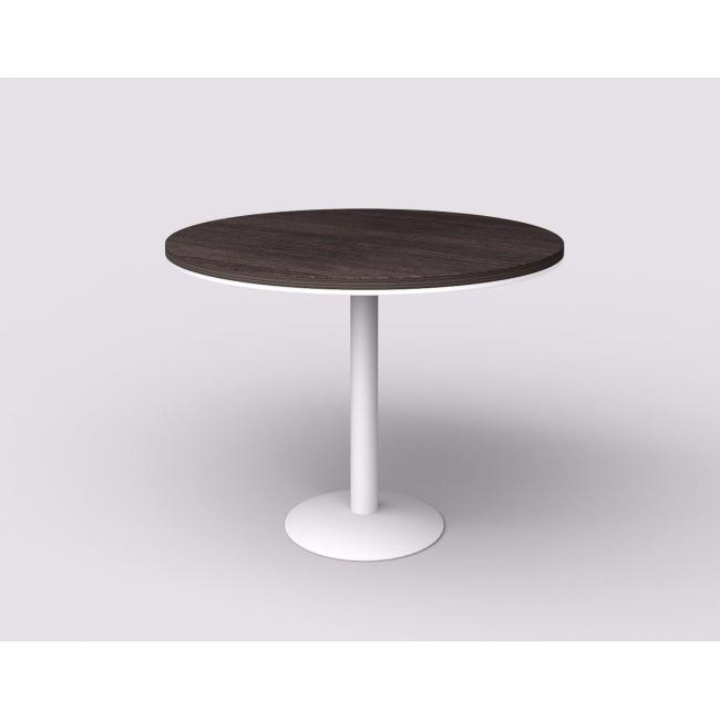 Okrúhly stôl Lenza Wels, 100x76,2cm, wenge