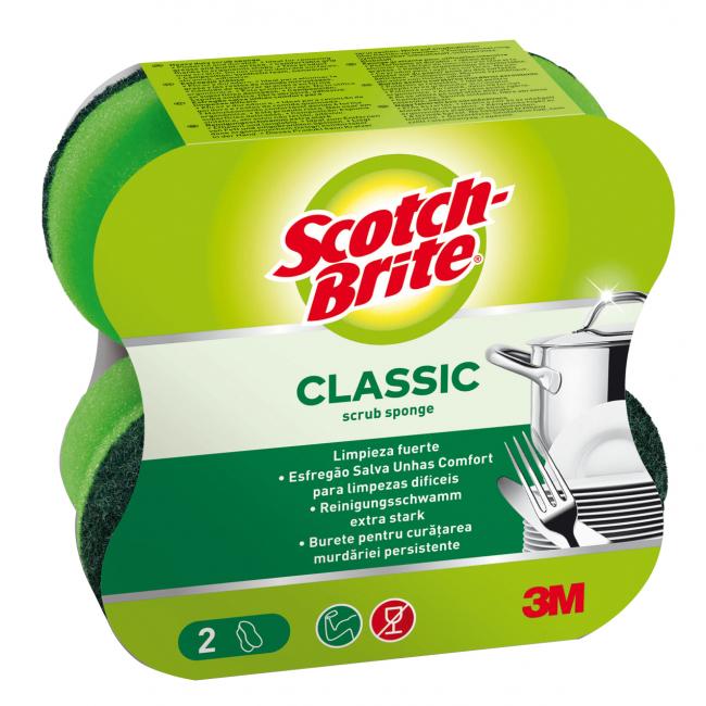 Hubka na riad Scotch Brite  COMFORT žltá