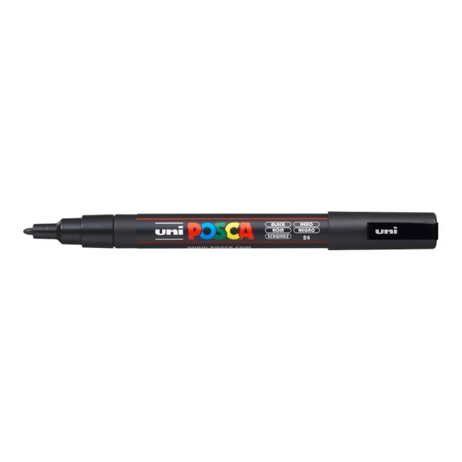 Popisovač uni POSCA PC-3M čierny