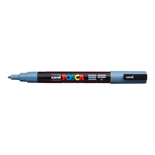 Popisovač uni POSCA PC-3M bridlicový