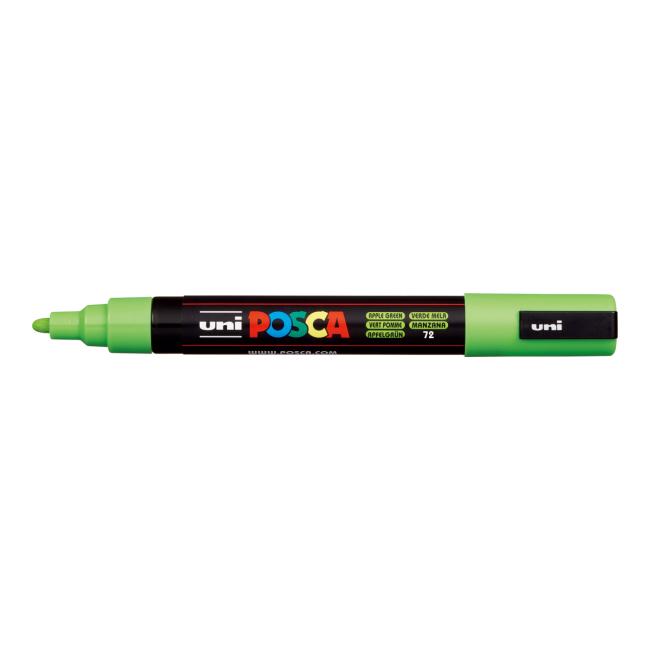 Popisovač uni POSCA PC-5M zelené jablko