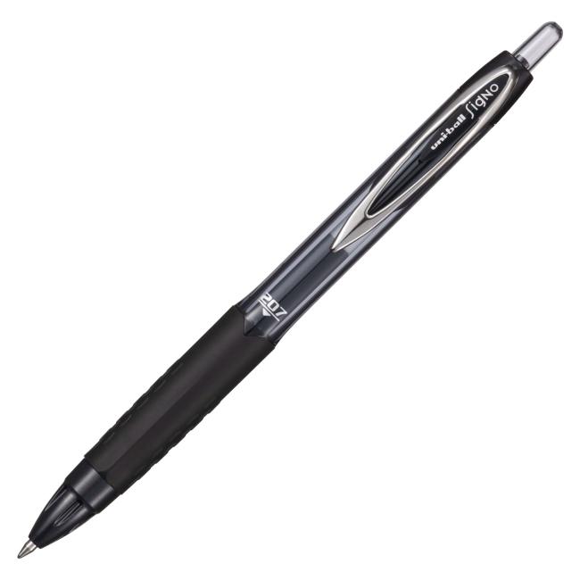 Roller gélový uni Signo UMN-207E čierny, 0,7mm