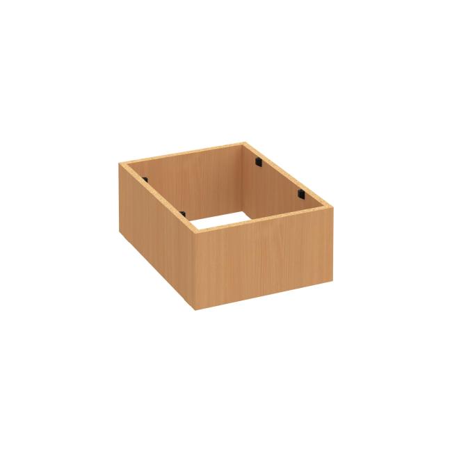 Sokel pod kontajner Hobis, buk/buk