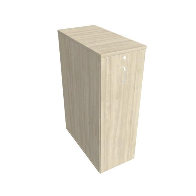 Výsuvná skriňa šanónová Hobis, zámok, L, 40x117,7x80 cm, agát